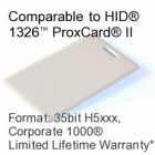 Clamshell Proximity Card - Corporate 1000® Comparable