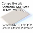 Clamshell Proximity Card - Kantech® KSF/32bit HID-C1326KSF Compatible