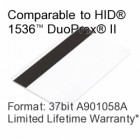 Printable Composite Proximity Card with Magnetic Stripe - ADT® A901058A