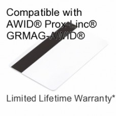 Printable Proximity Card with Magnetic Stripe - DSX® 33bit for AWID®