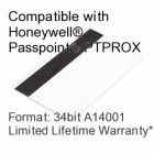 Printable Proximity Card with Magnetic Stripe - Passpoint® Compatible, 34bit A14001 