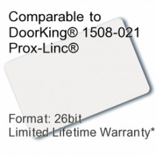 Printable Proximity Card - DoorKing® 1508-021 Compatible