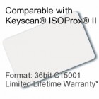 Printable Proximity Card - Keyscan® Compatible, 36bit C15001