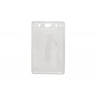 Clear Vinyl Extra Thin Vertical Badge Holder